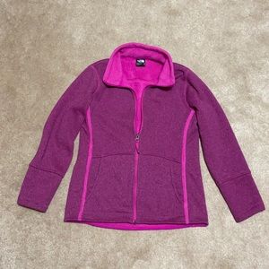 The North Face, girls XL, knit jacket